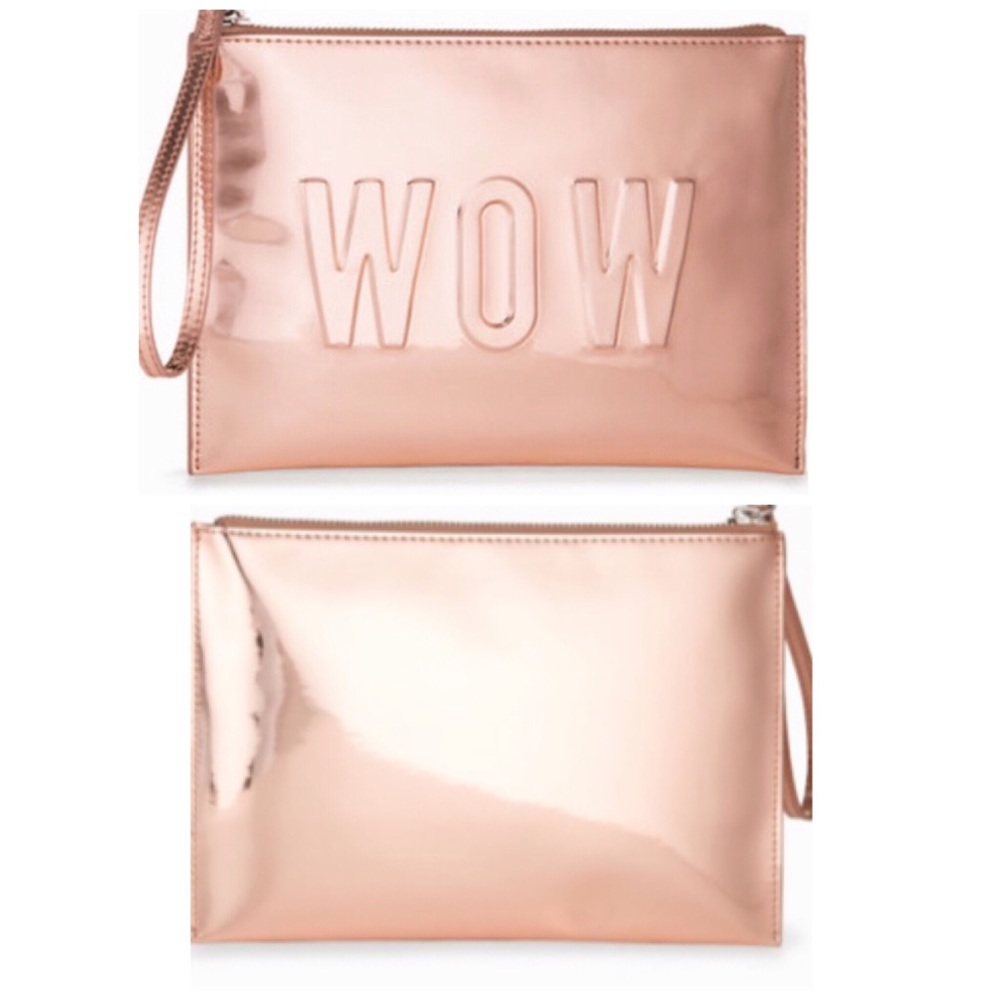 Stella & Dot Rose Gold Wow Wristlet NWT